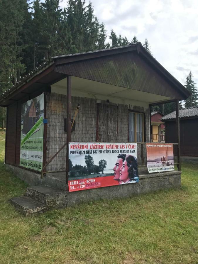Retro Chaty U Plaze Lipno Hotell Černá v Pošumaví Exteriör bild